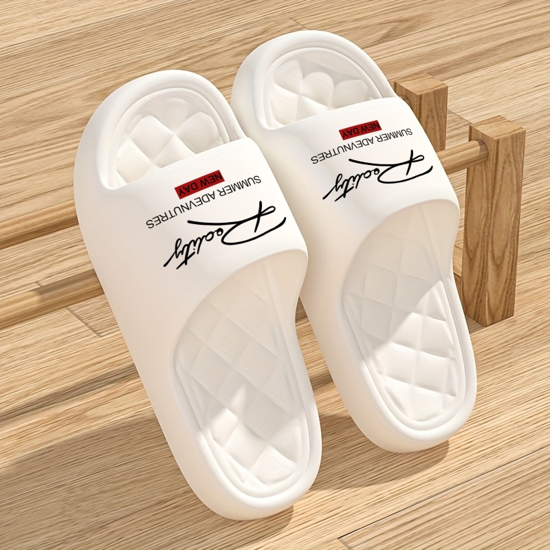 Men'S Fashion For 45 Years Old - Couples Slippers Women Men Soft Chunky