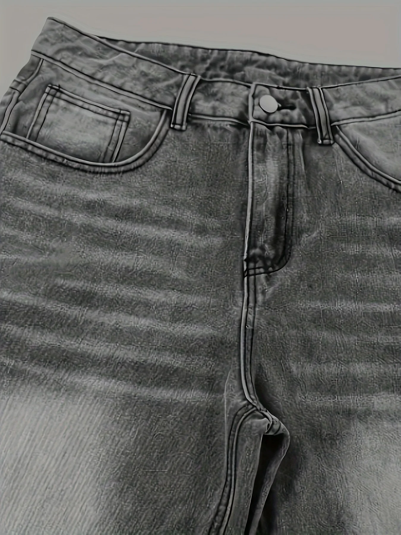 Men's fashion grey jeans casua - Men'S Fashion Grey Jeans ulasan dan harga