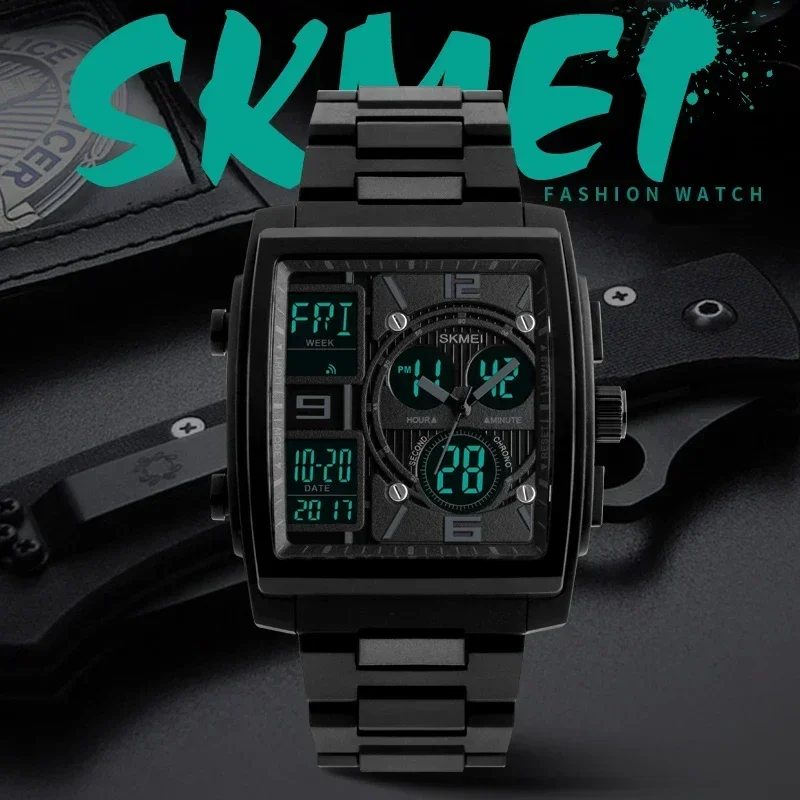 SKMEI 1274 Watwrproof EL Light - Men'S Fashion Zone ulasan dan harga