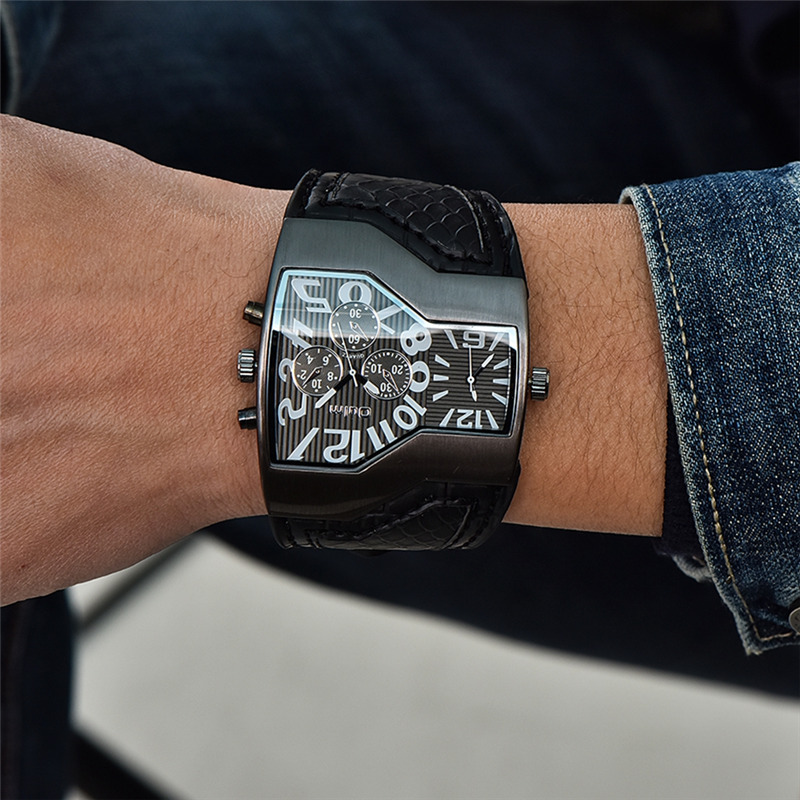 Oulm HP1220 Quartz Watch Male  - Men'S Fashion Zone ulasan dan harga