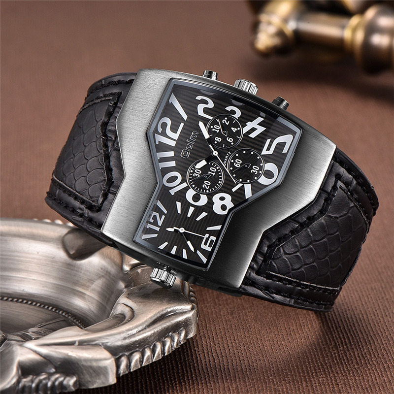 Oulm HP1220 Quartz Watch Male  - Men'S Fashion Zone ulasan dan harga