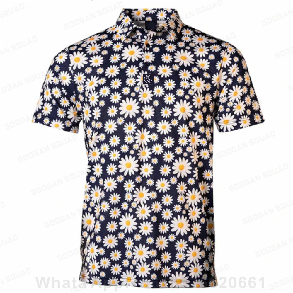 Men's Polo T-Shirt Short Sleev - Men'S Fashion Golf Clothing ulasan dan harga