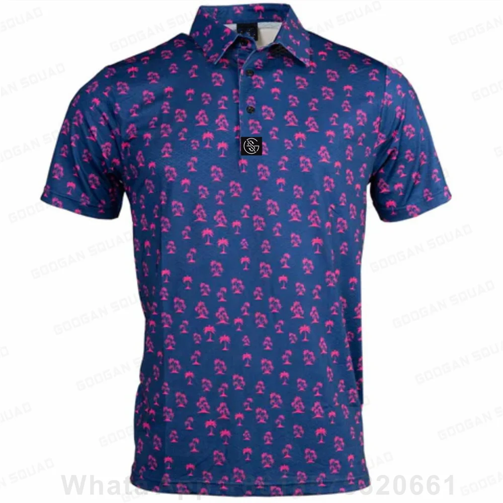 Men's Polo T-Shirt Short Sleev - Men'S Fashion Golf Clothing ulasan dan harga