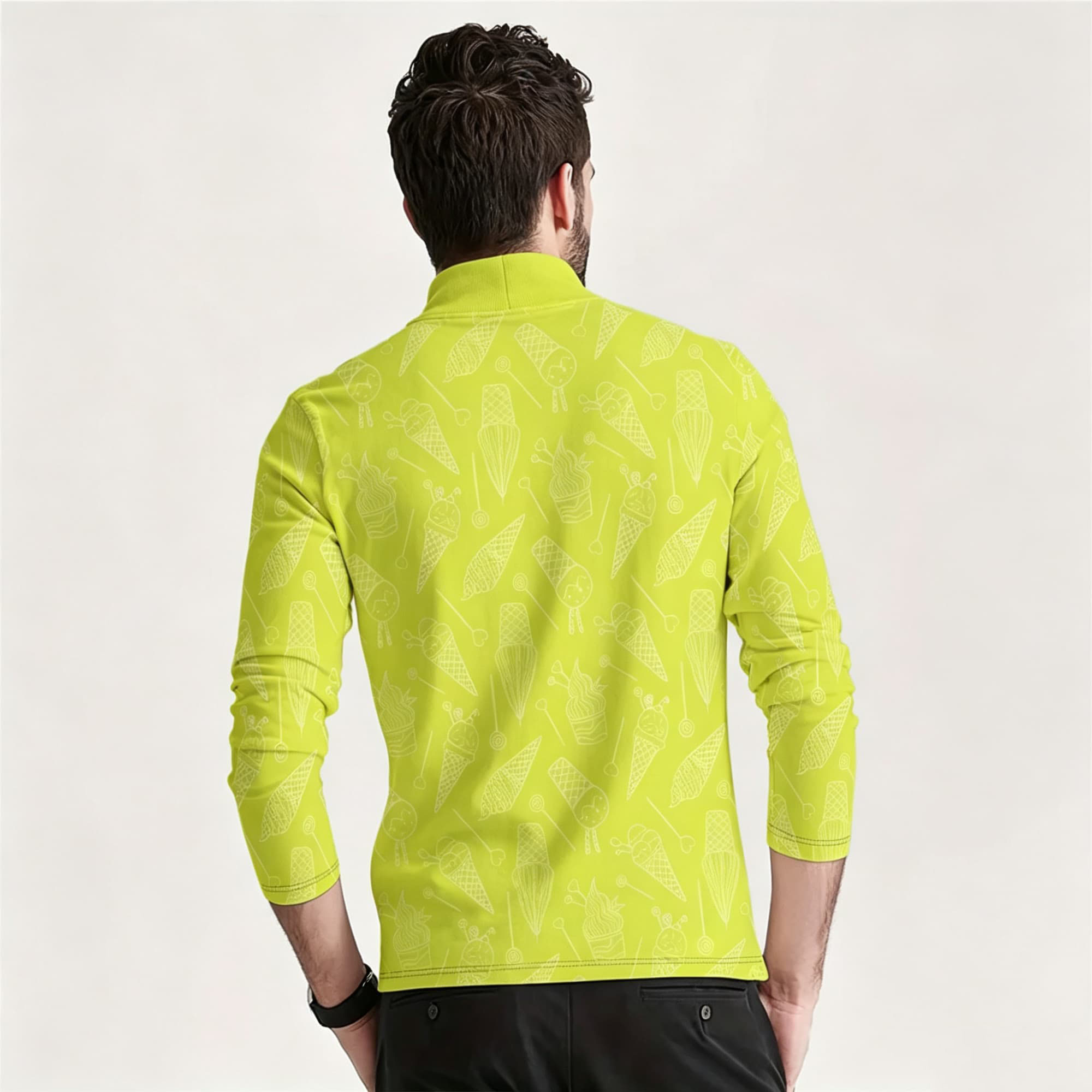 Novelty Dessert Graphic Men Mo - Men'S Fashion Line ulasan dan harga