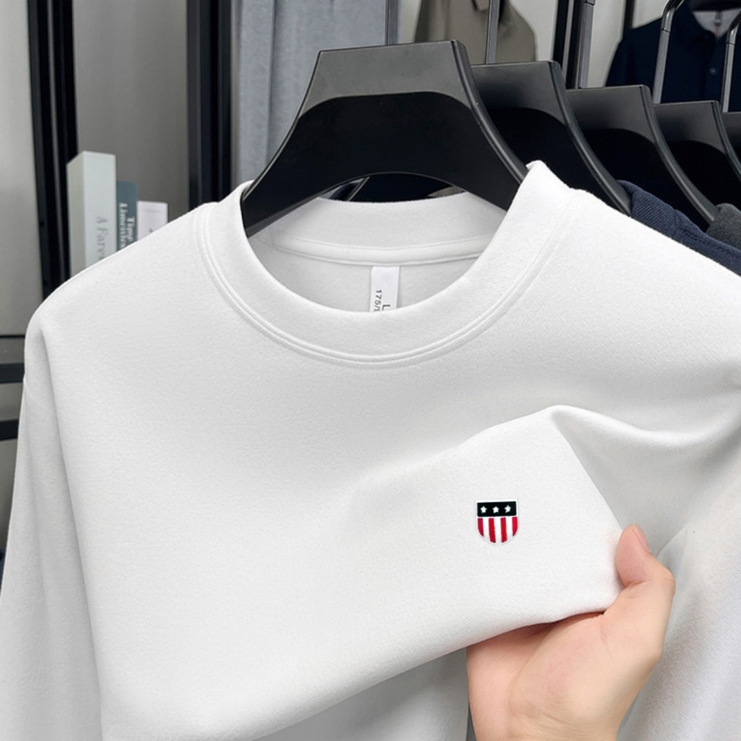 Soft cotton high-end brand men - Mens Fashion Top ulasan dan harga