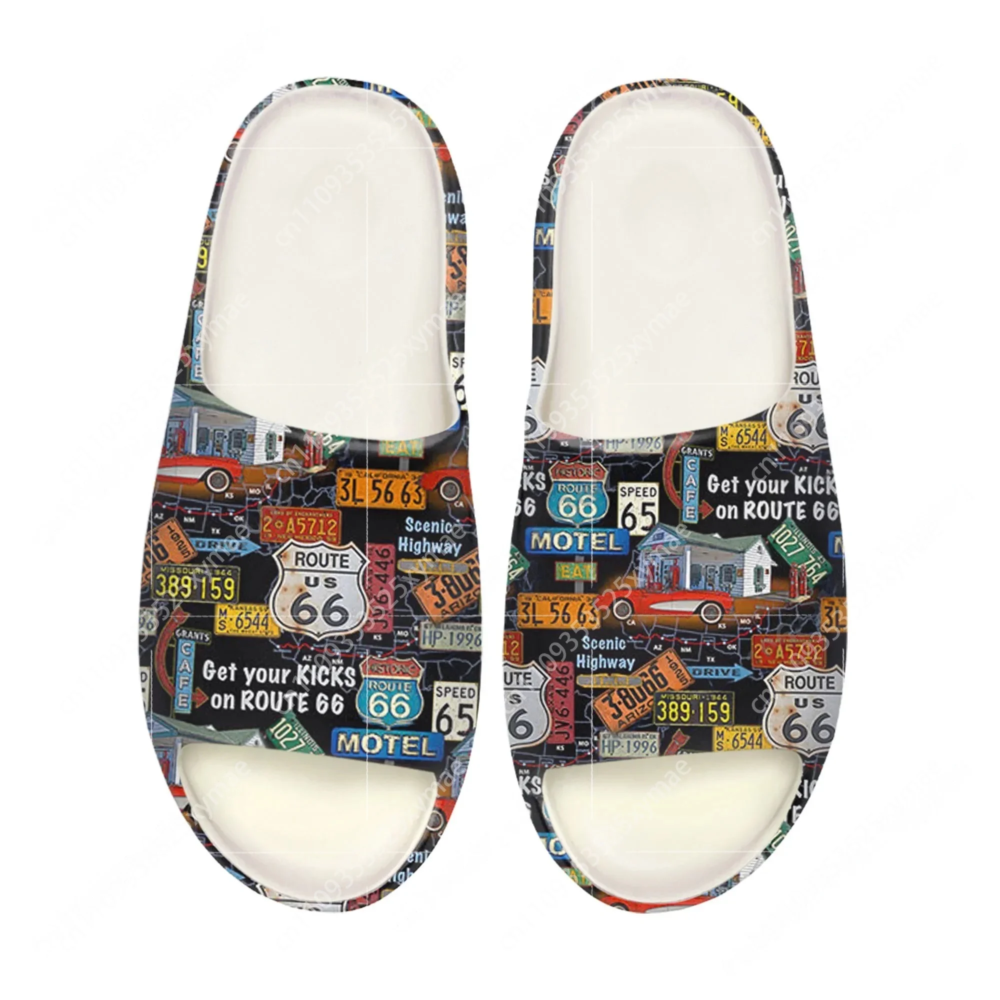 License Car Plate Number Soft  - Mens Fashion Sandals ulasan dan harga