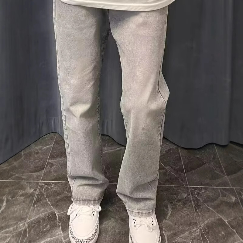 American Vintage New Fashion M - Men'S Fashion Grey Jeans ulasan dan harga