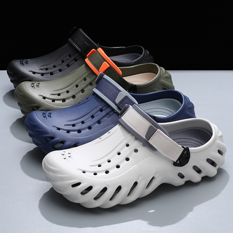 Men's casual thick soled perfo - Men'S Fashion For 45 Years Old ulasan dan harga