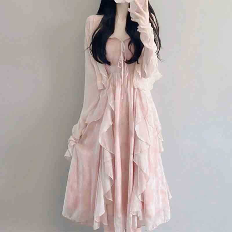 Spring Autumn New Sweet Girls  - Men'S Fashion Line ulasan dan harga