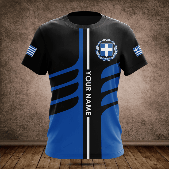 Custom Summer Casual Greece Fl - Men'S Fashion Greece ulasan dan harga