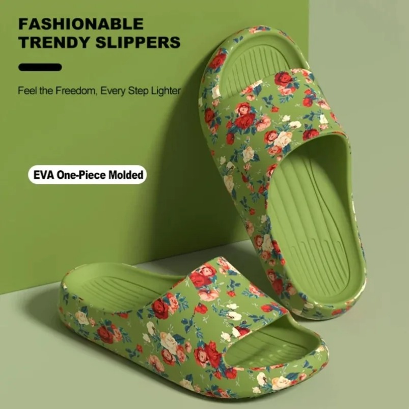 House Cloud Slippers Men Flora - Men'S Fashion Houses ulasan dan harga
