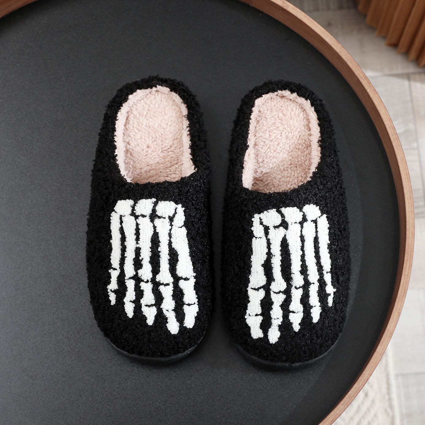 Winter Fluffy Slippers Men Hom - Men'S Fashion Houses ulasan dan harga