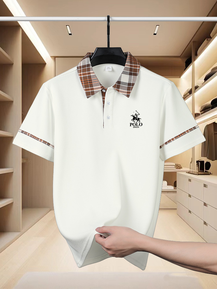 Men's Polo Shirt Golf Shirt Gr - Men'S Fashion Golf Clothing ulasan dan harga