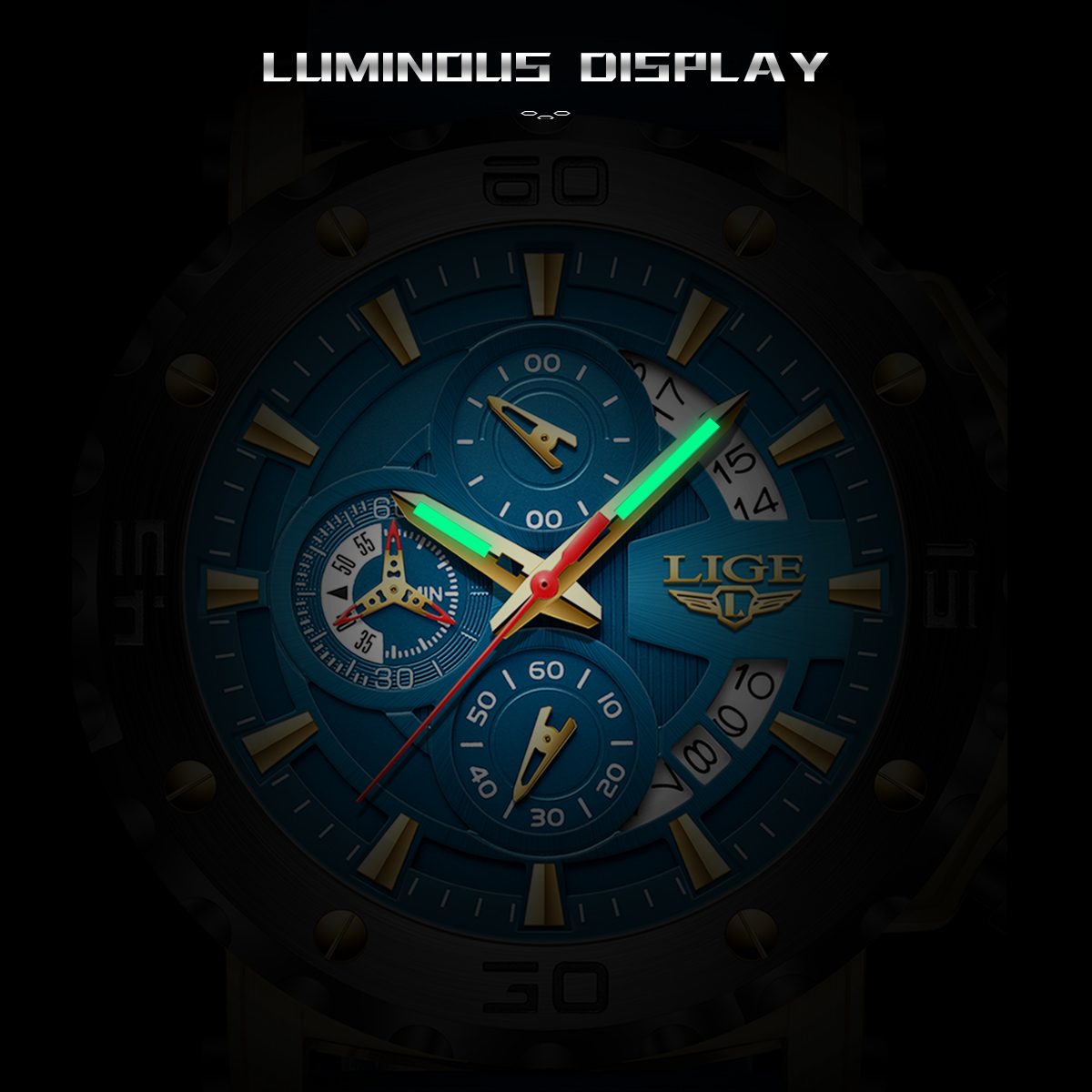 LIGE Military Watches For Man  - Men'S Fashion Zone ulasan dan harga