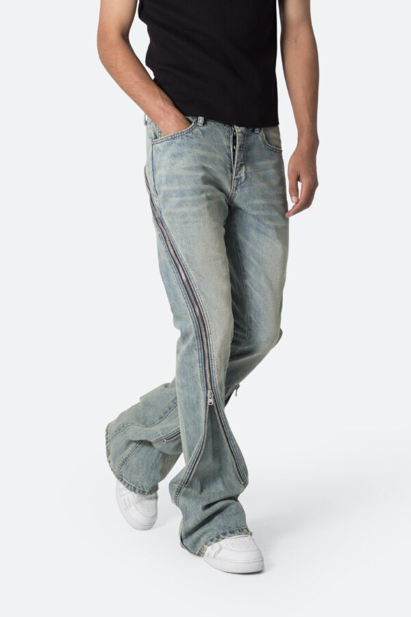 European American Four Seasons - Men'S Fashion Grey Jeans ulasan dan harga