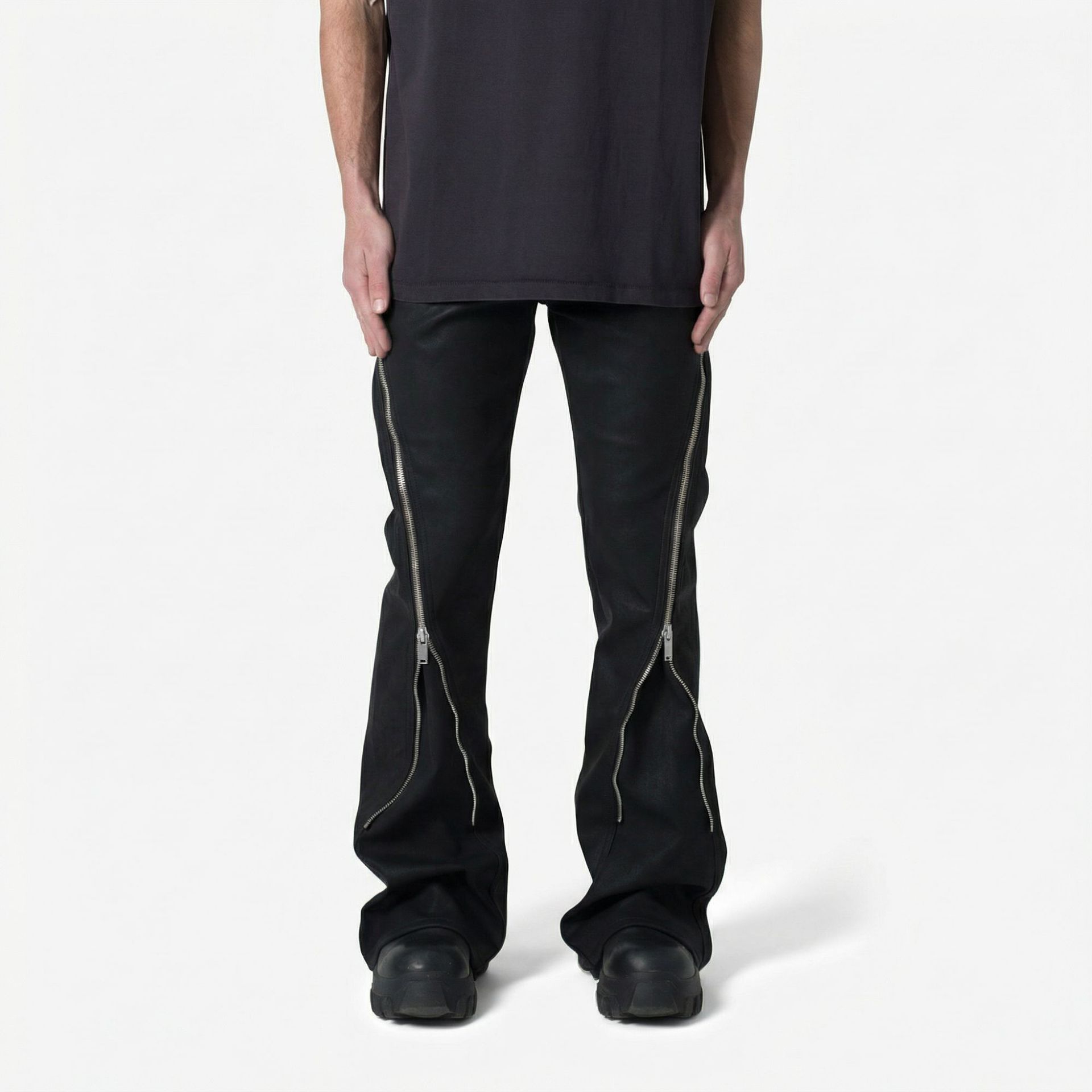 European American Four Seasons - Men'S Fashion Grey Jeans ulasan dan harga