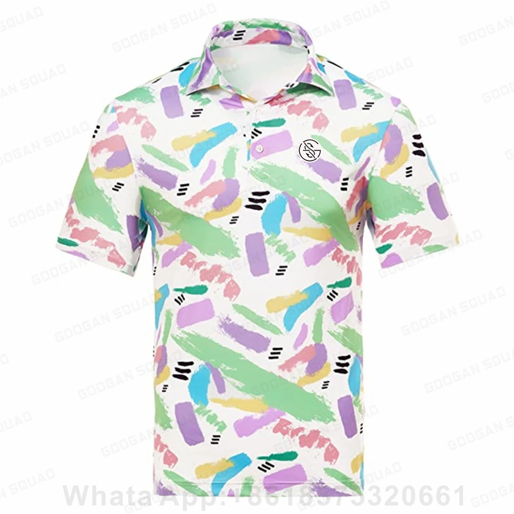 2023 New Summer Men Polo Shirt - Men'S Fashion Golf Clothing ulasan dan harga