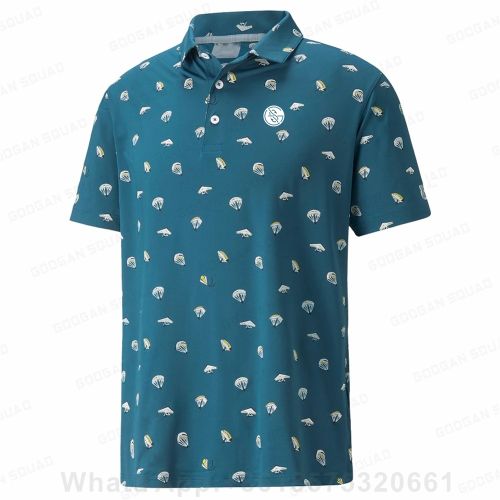 2023 New Summer Men Polo Shirt - Men'S Fashion Golf Clothing ulasan dan harga