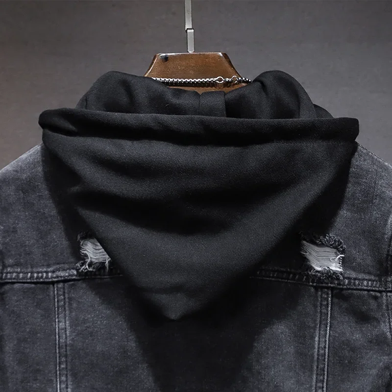 Pop Spring Autumn New Fashion  - Men'S Fashion Grey Jeans ulasan dan harga