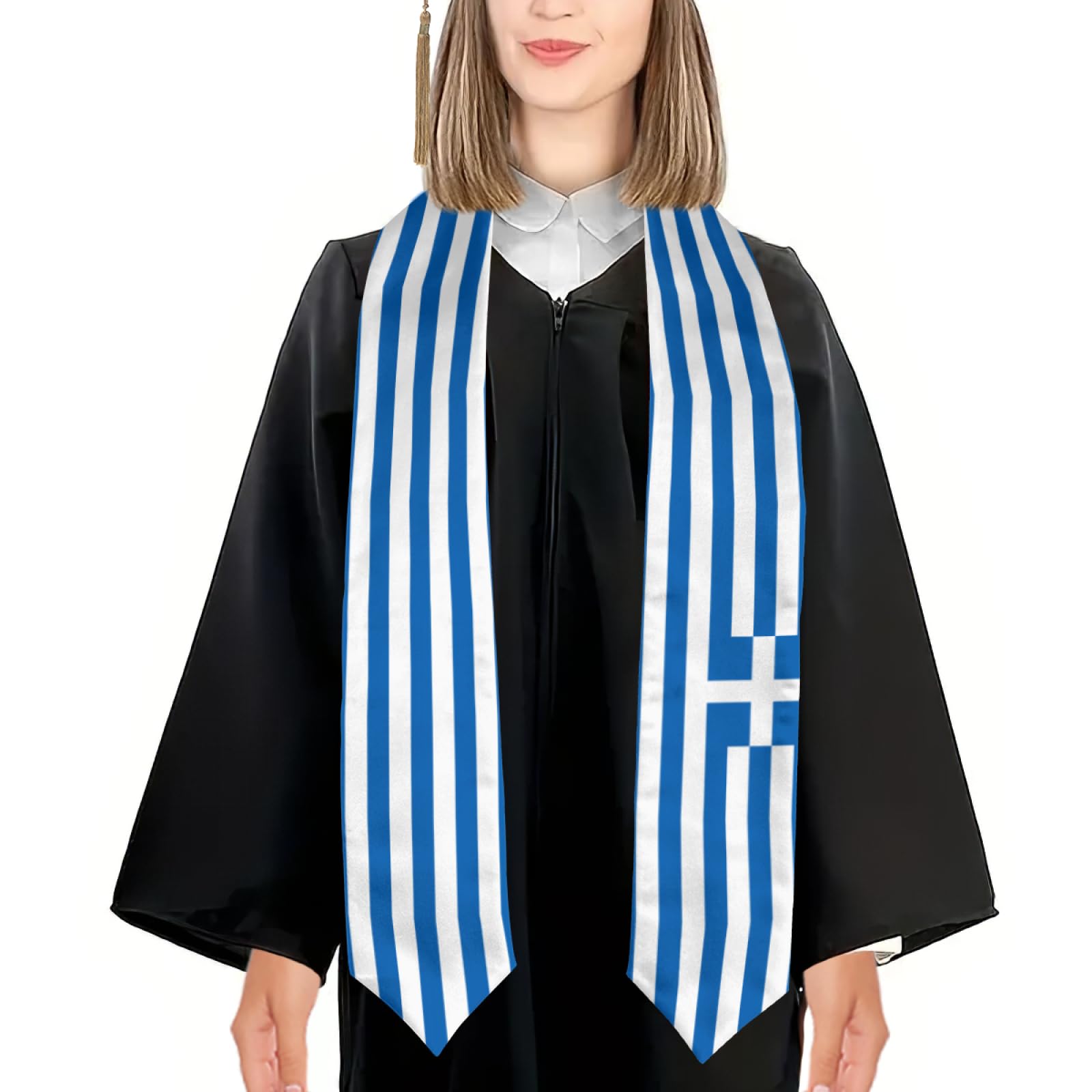 2025 Greece Flag Greek Graduat - Men'S Fashion Greece ulasan dan harga