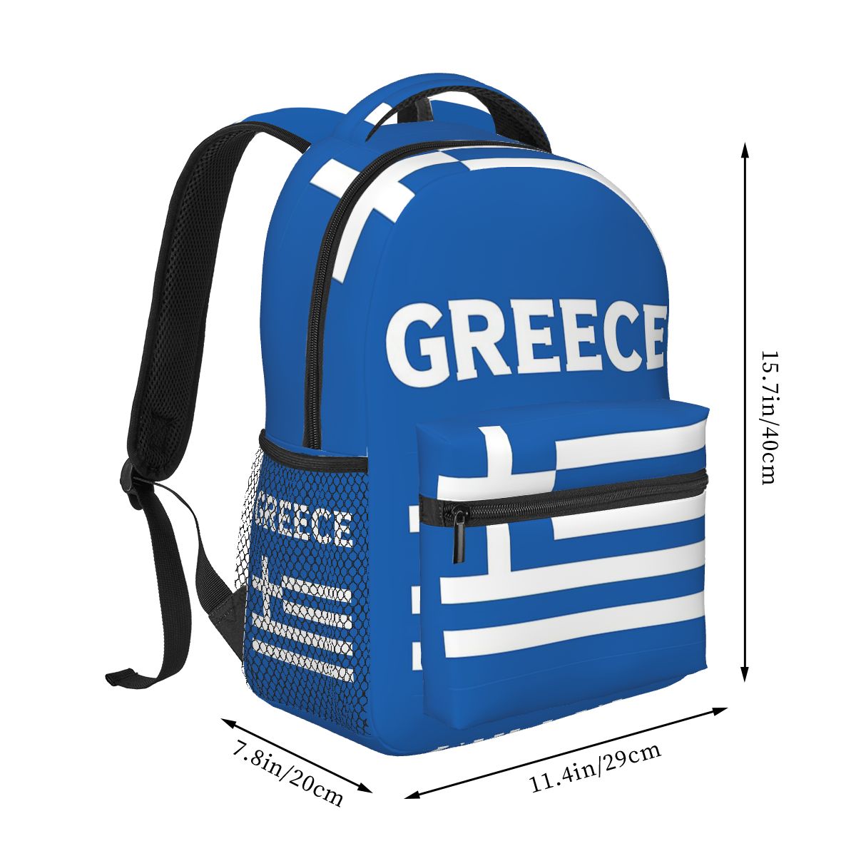 Greece Greek Flag Student Back - Men'S Fashion Greece ulasan dan harga