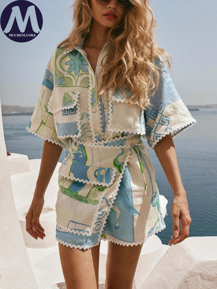 Ladies Summer Two-Piece Set Ca - Men'S Fashion Line ulasan dan harga