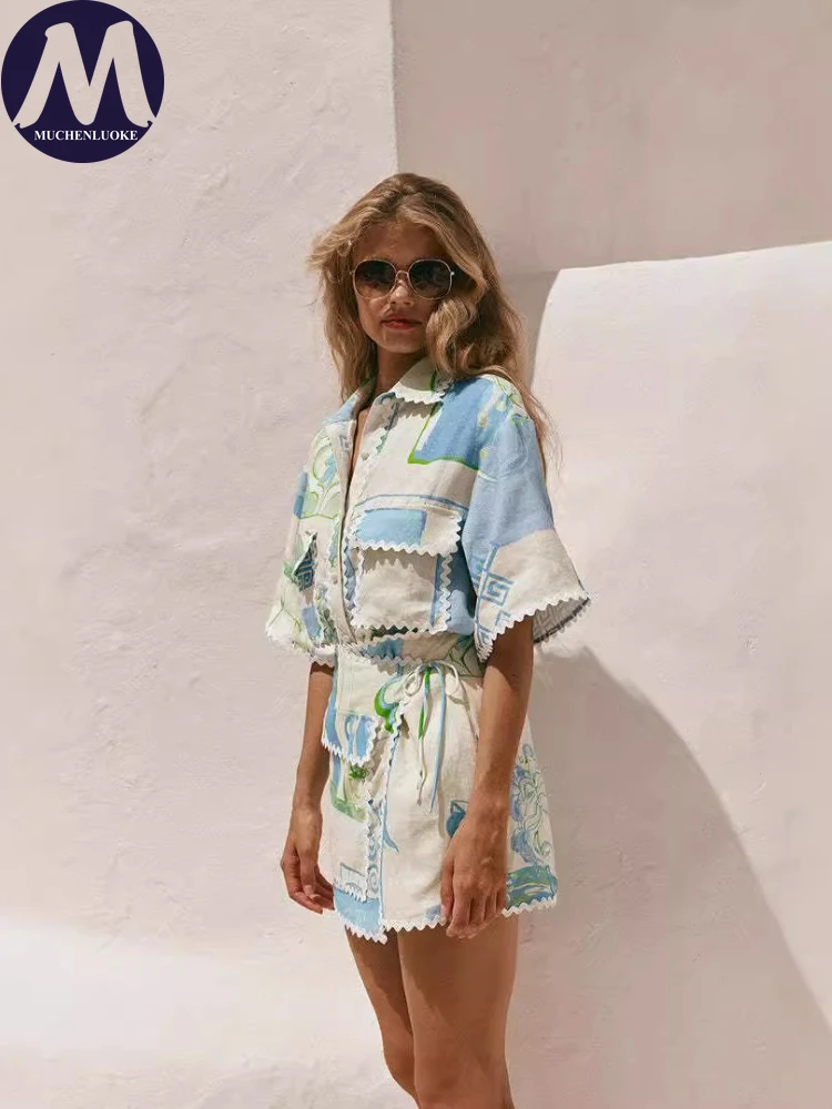 Ladies Summer Two-Piece Set Ca - Men'S Fashion Line ulasan dan harga