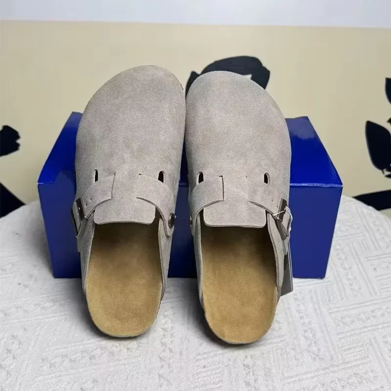 2026 New Fashion Leather Sanda - Mens Fashion Mullet ulasan dan harga