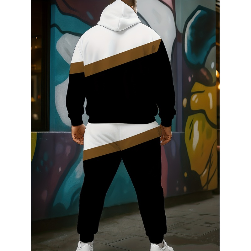 Men's super large hooded sweat - Men'S Fashion Brand ulasan dan harga