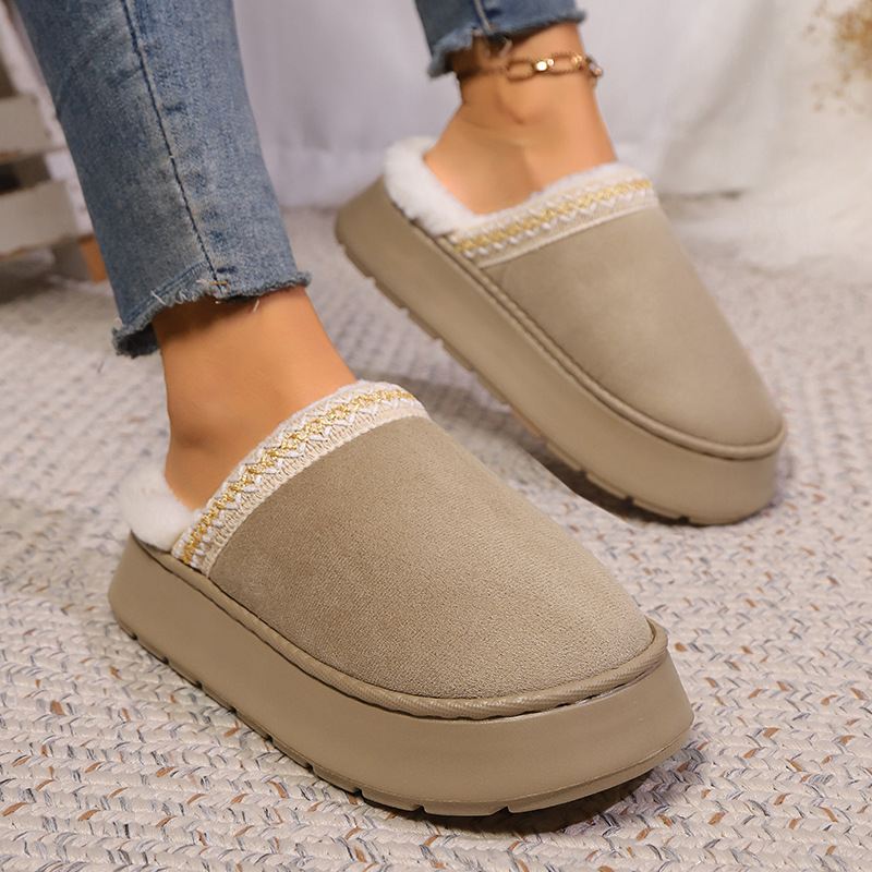 Home Slipper Women Winter Warm - Men'S Fashion Houses ulasan dan harga