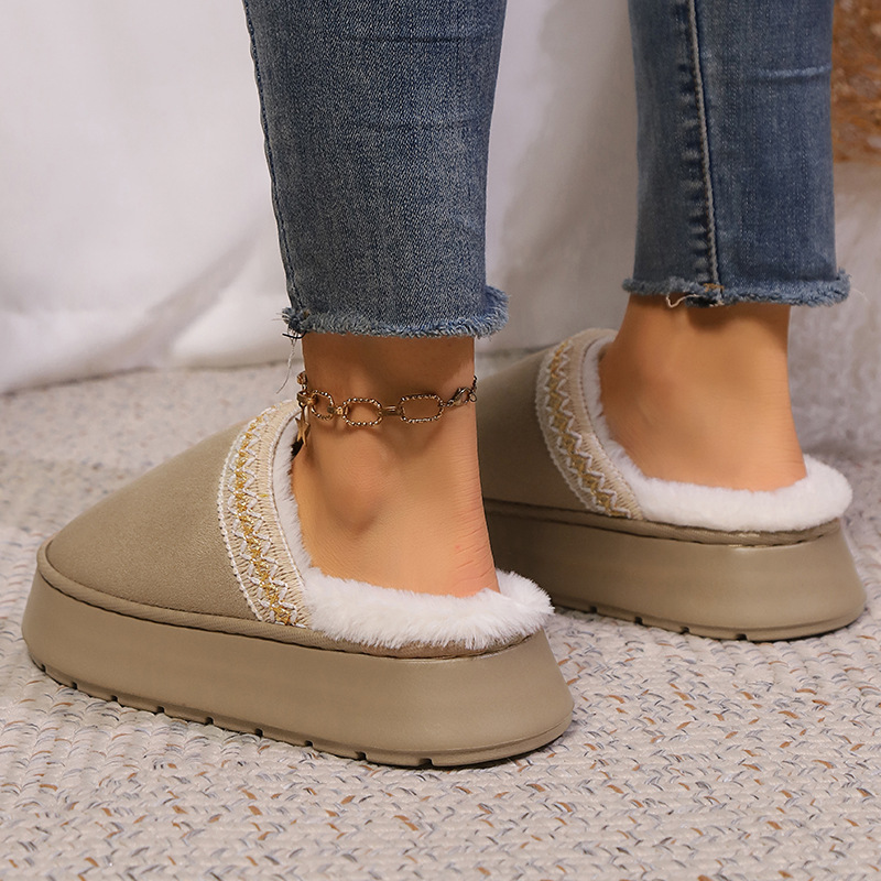 Home Slipper Women Winter Warm - Men'S Fashion Houses ulasan dan harga